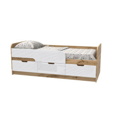 Дитяче ліжко Binky 10 А дуб тахо