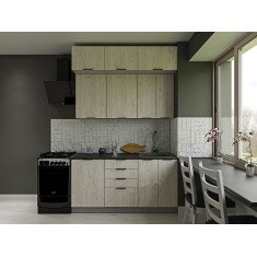 Кухня Крафт Білий 160 см