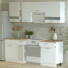 Кухня Лея Вставки скло 2.2 м ДСП 