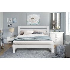 Кровать  Гефест белая
