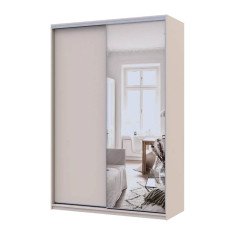 Шафа-купе Сіті Лайт 1 ДСП/1 дзеркало 150х45/60х225