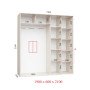 Шкаф купе 191х60х210 см Стандарт