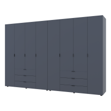 Шкаф Гелар 310х49,5х203,4 см Графит