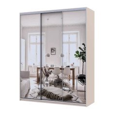 Шкаф-купе  Сити Лайт  3 зеркала 180х60х225
